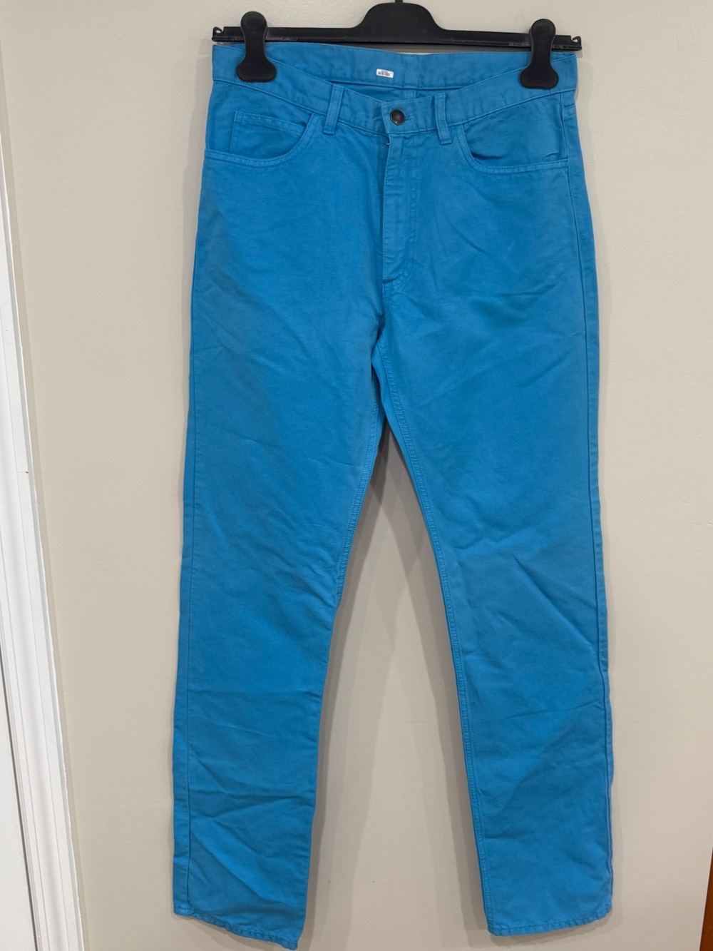 Loro Piana Turquoise Slim Pants